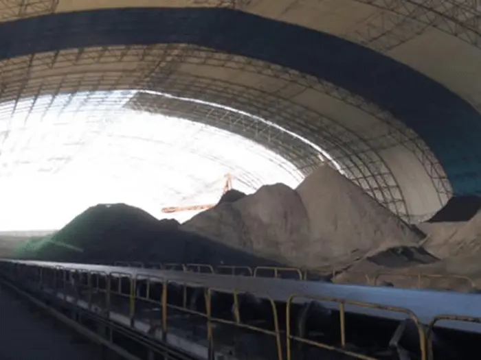 思茅煤棚料仓网架